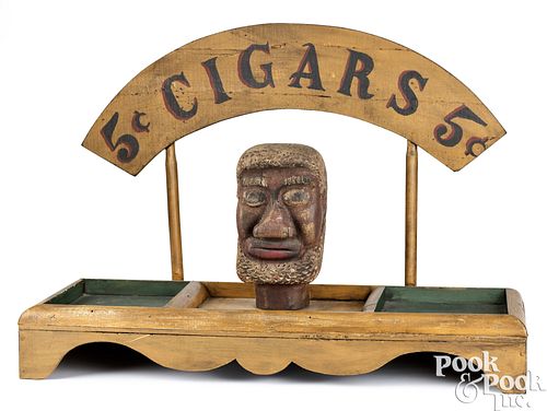 PAINTED BLACK AMERICANA CIGARS