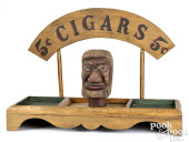 PAINTED BLACK AMERICANA CIGARS