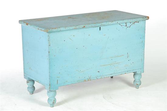 PAINTED BLANKET CHEST.  Ohio or