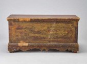 PAINTED BLANKET CHESTA pine bl