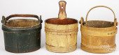 PAINTED BUCKETS AND PIGGIN<br>