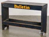 PAINTED BULLETIN NEWSPAPER ADV