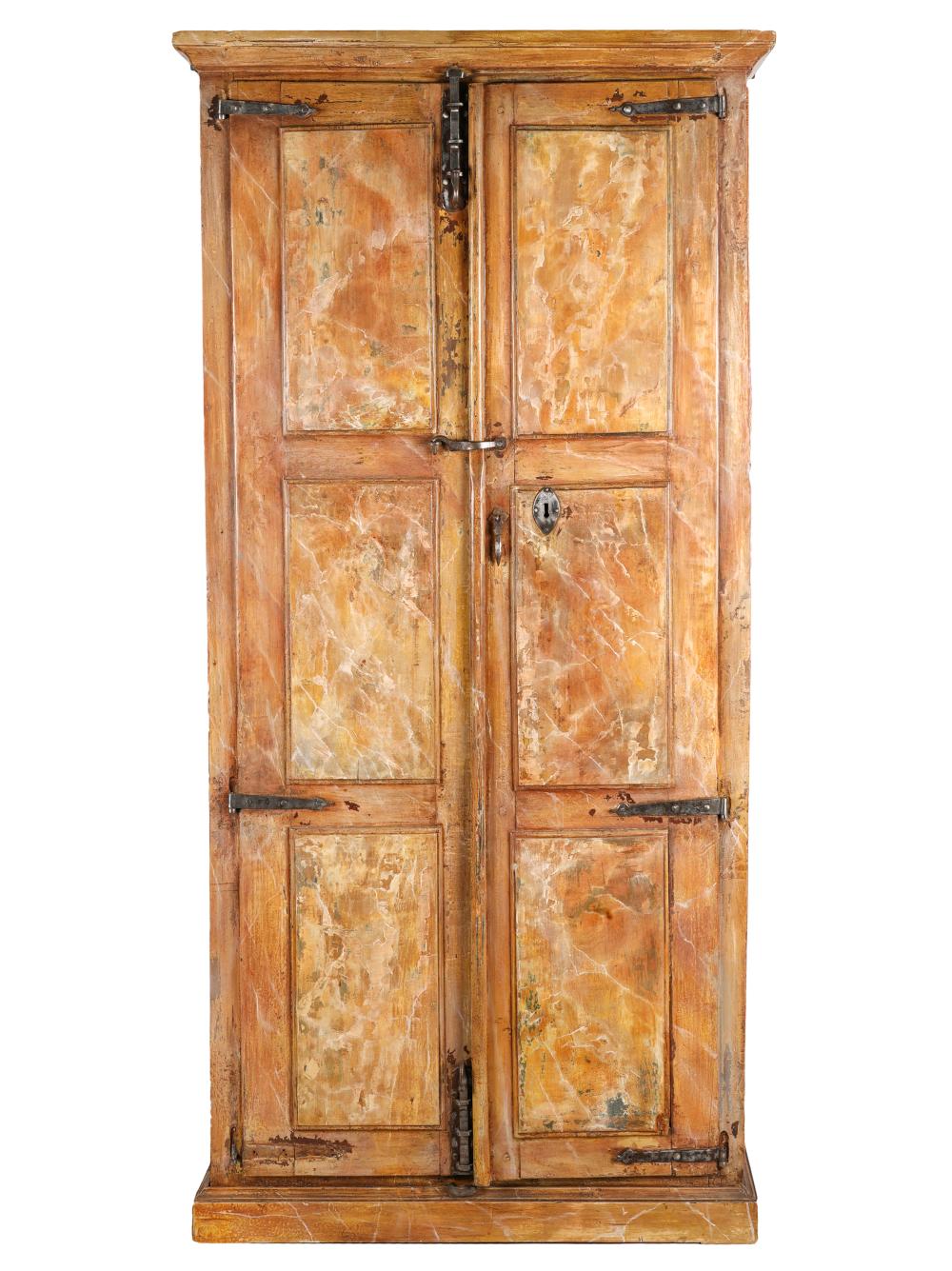 PAINTED CABINETwith faux marble