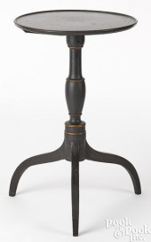 PAINTED CANDLESTAND, EARLY 19T