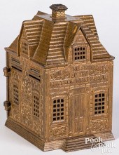 PAINTED CAST IRON CENTRAL SAVI