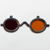 PAINTED CAST IRON OPTOMETRIST