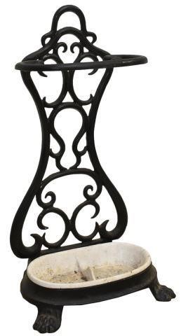 PAINTED CAST IRON UMBRELLA