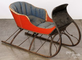 PAINTED CHILD&#039;S SLEIGH<br