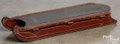 PAINTED CHILD'S SLED, LATE 19T