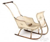 PAINTED CHILD'S SLEIGH, LATE 1
