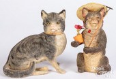 PAINTED COMPOSITION CAT CANDY