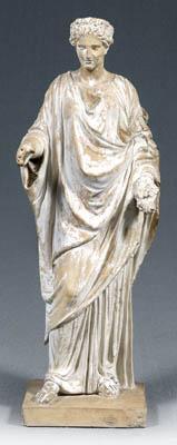 Painted composition figure,