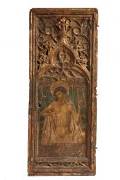 PAINTED CUPBOARD DOOR - Period