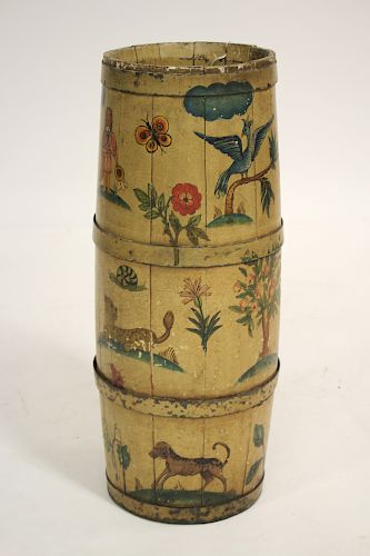 PAINTED DECORATED UMBRELLA