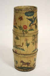 PAINTED DECORATED UMBRELLA STA