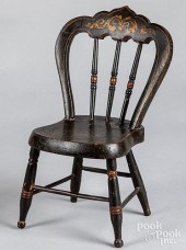 PAINTED DOLL CHAIRPainted doll