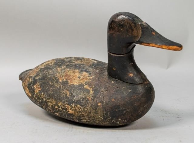 PAINTED EYE DECOY DUCKWooden