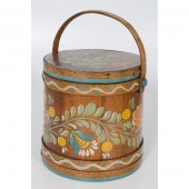 Painted Firkin Continental. A