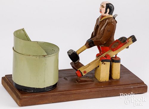 PAINTED FOLK ART ANIMATED HIGH