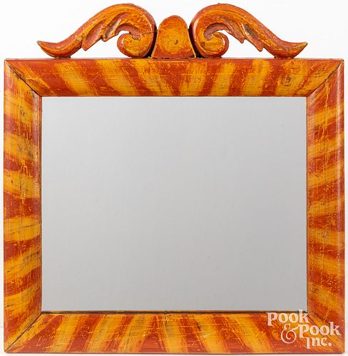 PAINTED FRAME, 20TH C.Painted