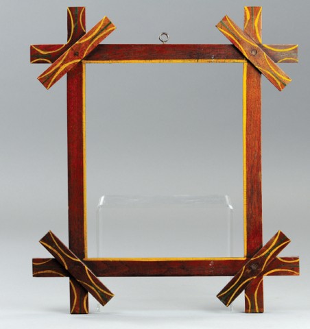 PAINTED FRAME c. 1890's wood
