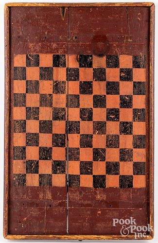 PAINTED GAMEBOARD, LATE 19TH