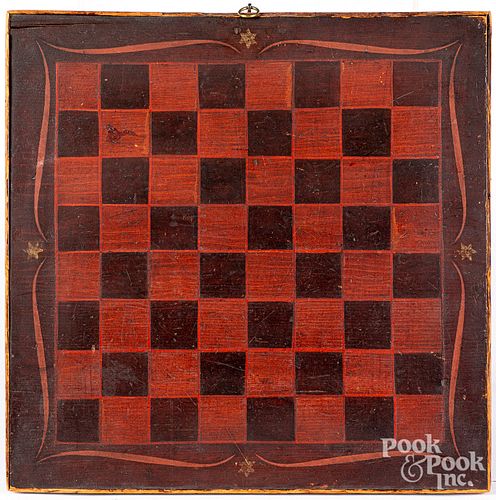 PAINTED GAMEBOARD, LATE 19TH