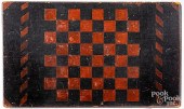 PAINTED GAMEBOARD, LATE 19TH C