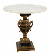 PAINTED & GILTWOOD LAMP TABLEt