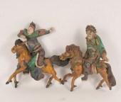 Painted glazed Chinese earthen