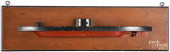 PAINTED HALF HULL MODEL OF THE