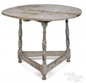 PAINTED HARD PINE TAVERN TABLE