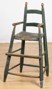 PAINTED HIGHCHAIR<br>Pennsylva
