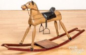 PAINTED HOBBY HORSE, EARLY 20T