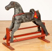 PAINTED HOBBY HORSE, EARLY 20T