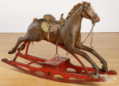 PAINTED HOBBY HORSE LATE, 19TH