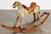 PAINTED HOBBY HORSE, LATE 19TH