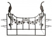 PAINTED IRON HEADBOARDmounted