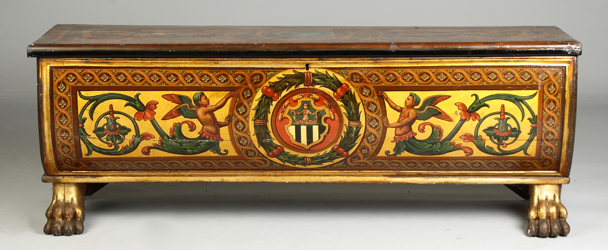 Painted Italian Caisson Early