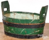 PAINTED KEELER, LATE 19TH C.Pa