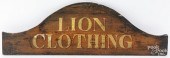PAINTED LION CLOTHING TRADE SI
