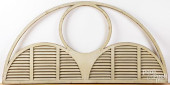 PAINTED LOUVERED PANEL<br>Pain