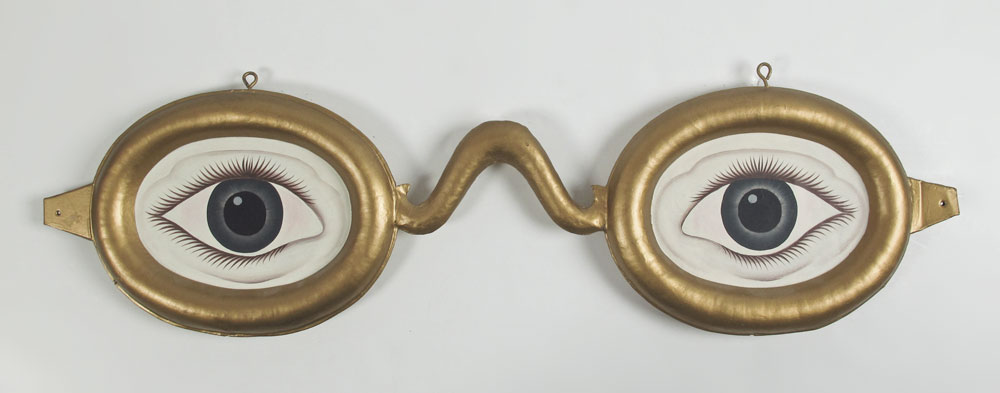 PAINTED METAL OPTICIAN