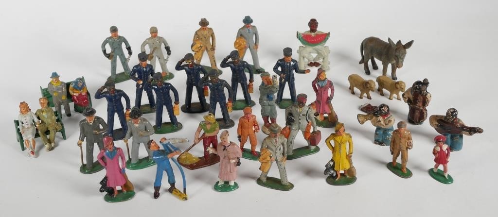 PAINTED MODEL RAILROAD FIGURES