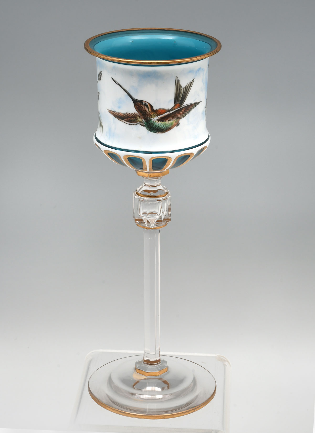 PAINTED MOSER ATTRIBUTED ART