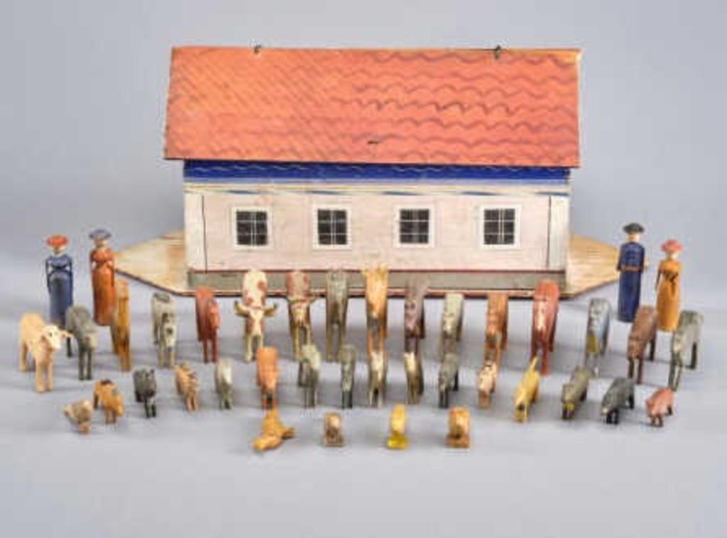 PAINTED NOAH'S ARKA painted