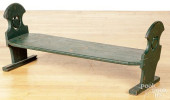 PAINTED OAK KNEELER, LATE 19TH