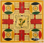 PAINTED PARCHEESI GAMEBOARD, L