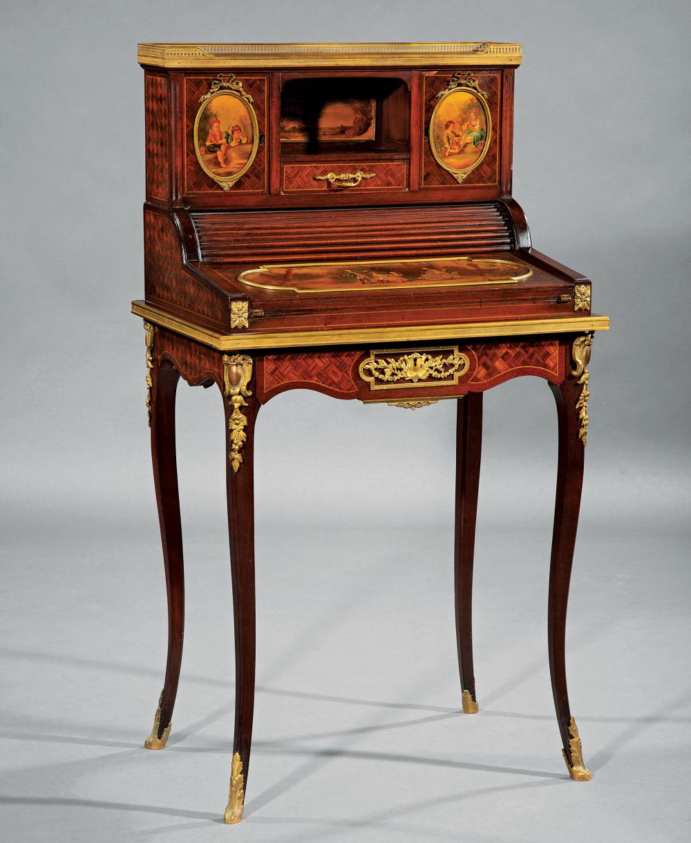 PAINTED, PARQUETRY, MARQUETRY