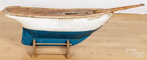 PAINTED PINE AND METAL {HARPOON}